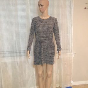 Gray and black Tunic